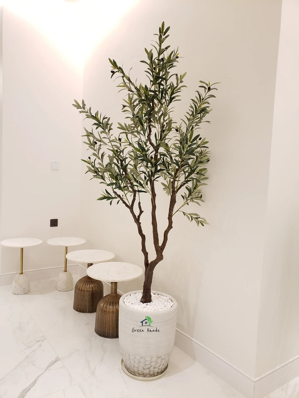 Artificial-Olive-Tree-210-cm-in-Grey-Honey-Comb-Ceramic-Pot